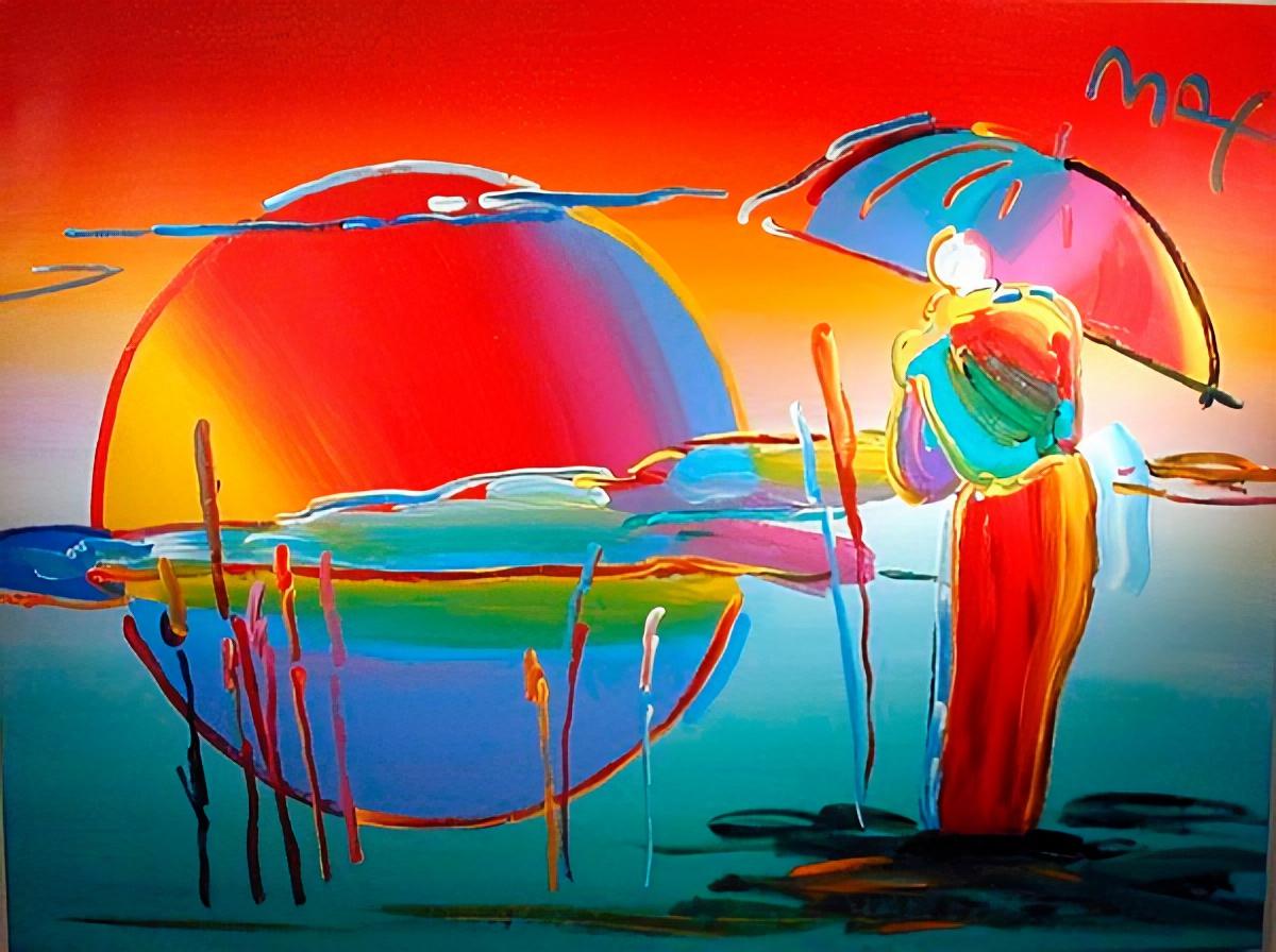 Popular paintings. Peter Max пейзаж. Питер Макс художник картины. Поп-арт картины пейзаж. Картины URL.